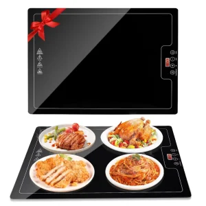 Commercial Food Warmer Plate 150C Plug and Play Coil 400W Eco Friendly Durable 24H Anti Scald Restaurant Canteen