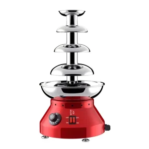 Commercial Four-layer Chocolate Fountain Machine Chocolate Drizzle Heating Waterfall Machine Chocolate Fountain Machine