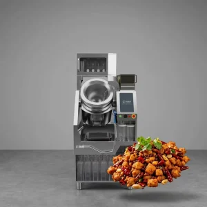 Commercial Fried Rice Cooking Robot Digital Touchscreen Energy Saving Automatic Wok Machine Featuring Self Cleaning for Quick