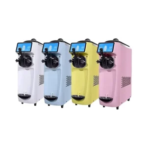 Commercial Fully Automatic High 304 Stainless Steel Ice Cream Machine Maker 220V 1 Year Warranty Multi Plug