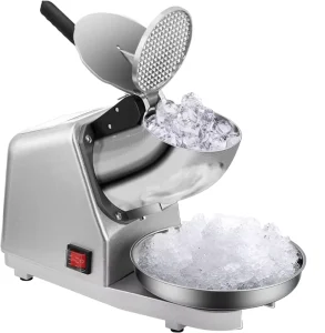 Commercial Fully Automatic Stainless Steel Electric Shaved Ice Machine for Hotels & Outdoor Household Use for Frozen Drinks