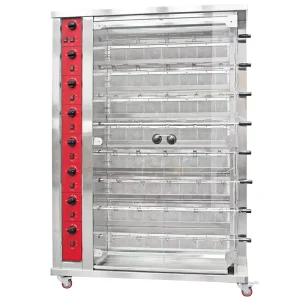 Commercial Gas Chicken Rotisserie 8 Rods Oven Chicken Rotisseries Rotisserie Chicken Oven Chicken Roaster Grill