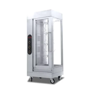 Commercial Gas Chicken Rotisserie Cooker for Shawarma Broiler Snack Machine