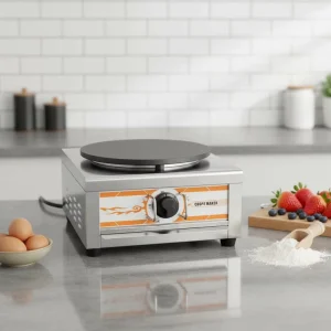 Commercial Gas Crepe Maker Pancake Machine for Kitchen Use