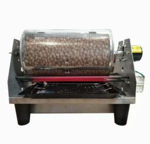 Commercial Gas Electric 400g Coffee Peanut Roasting Machine Nut Roaster with Motor for Soybean Seeds Raw Material