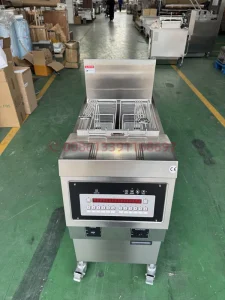 Commercial Gas Fryer Electric French Fries Chip Fish Broasted Chicken Restaurant Open Deep Fryer Stainless Steel