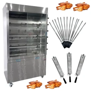 Commercial Gas Roster Rotisserie Grill Chicken Rotisserie Oven Machine