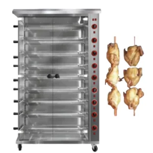 Commercial Gas Rotisserie Machine with Automatic Rotating Function