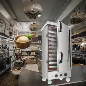 Commercial Gas Steamer Rice Steamer Machine 24 Tray Gas Electric Buns Food Rice Steamers for Sale