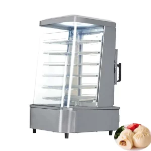 Commercial Glass Large Capacity Self Heating Electric Digital Food Steamer