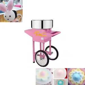 Commercial Grade Electric Cotton Candy Maker for Mobile Cart Making Sugar Floss for Parties and Community Events