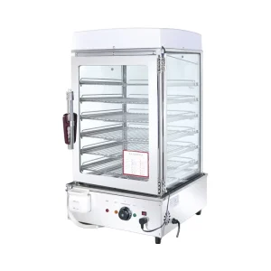 Commercial Grade Electric Food Steamer Restaurant Stainless Steel Warm & Hold Equipment for Bread & Bun Steaming