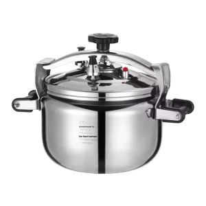 Commercial Grade Explosion proof 304 Stainless Steel Pressure Cooker 15 50L Capacity Compatible Gas Induction Cooker