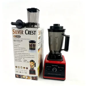 Commercial Grade Heavy Duty Electric Blender Push Button Controls 5+ Speeds Ice Crush Juice Grind All in One for Household