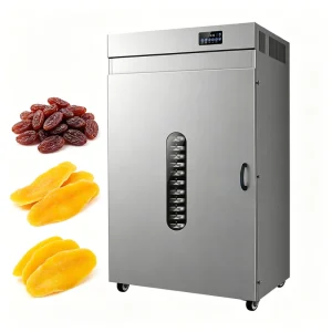 Commercial Grade High Capacity Stainless Steel Food Dehydrator for Vegetables and Fruits