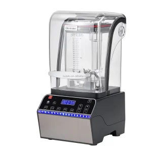 Commercial Heavy Duty 2L Blender 1800W 5 Speed Touchpad Control Low Noise Turbo Mode 6 Blades Leak Proof BPA Smoothies Maker