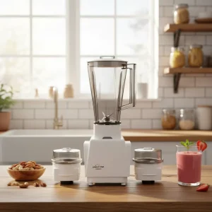 Commercial Heavy Duty Electric Blender 250W 1.6L 4 Blades 2 Speed Multifunction Household Fruit Juicer Grinder