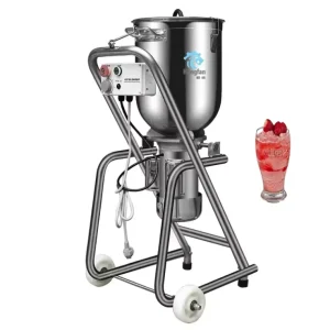 Commercial Heavy Duty Ice Smoothie Mixer and Juicer Machine Efficient Beverage Processing Blender for Ice Cream Production