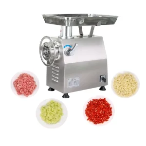 Commercial High Power 1500W Electric Meat Grinder and Mincer with 320kg h Capacity SUS 304 Stainless Steel