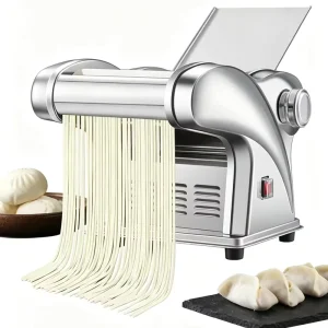 Commercial Home 2 in 1 Electric Pasta Maker with Spaghetti Roller and Noodle Pressing Function for Noodles