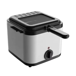 Commercial Home Electric Stainless Steel Deep Fryer Oil Capacity Chicken French Fries Single-Cylinder Fryer