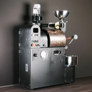Commercial Home Manual Coffee Roaster Machine 0.5 1.5kg Capacity Connectable Software Electric & Gas Heating Coffee Roaster