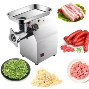 Commercial Home Use Stainless Steel Electric Meat Grinder Sausage Stuffer Meat Slicer Vegetable Mixer
