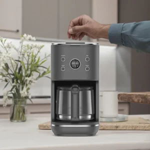 Commercial Household US Plug Electric USB Powered Automatic Drip Coffee Maker Programmable for Hotels Outdoor Use Plastic