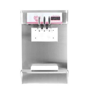 Commercial Ice Cream Maker Desktop Soft Serve Machine Rust Proof Stainless Steel Design