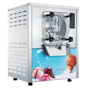 Commercial Ice Cream Maker Gelato Making Machine Hard Ice Cream Machine for Business Food Truck Ice Cream Roll Machine