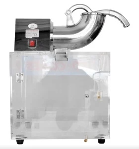 Commercial Ice Crusher Snowflake Ice Machine Automatic Double Blades Shaver Ice Snow Cone Maker 200W SNO CONES Machine