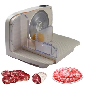 Commercial Industrial Electric Meat Slicer Grinder Machine Automatic Portable One Speed Setting Household Restaurant Use S014