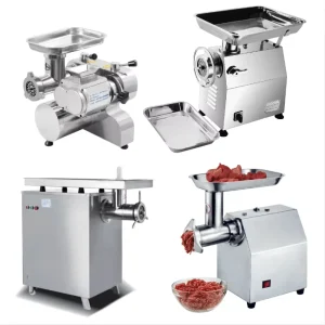 Commercial Industrial Electric Pork Mince Meat Mincer Grinders Slicers 52 42 22 12 Grind Keema Mill Chopper Processing Machine
