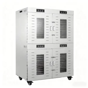 Commercial Industrial Electric Stainless Steel Food Dehydrator 32 88 120 Trays Fruit Vegetable Meat 6000W 220V 525L Capacity