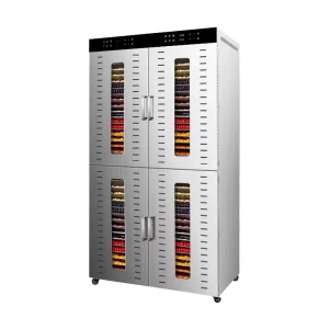 Commercial Industrial Electric Stainless Steel Fruit Food Dryer 6 32 48 80 96 Trays Home Use Vegetable Meat Dehydrator 6400W