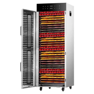 Commercial Industrial Food Dehydrator 16 20 Trays Stainless Steel Adjustable Temperature 220 240V Fruit Vegetable Dryer