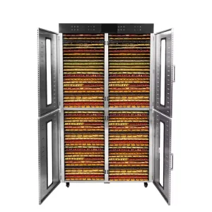 Commercial Industrial Food Dehydrator Fruit and Food Dryer 32 48 80 96 Trays Stainless Steel Vegetable Meat Dryer