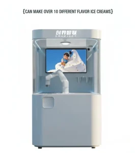 Commercial Intelligent Ice Cream Maker Smart Cooling System Tropical Climate High Efficiency Dessert Equipment