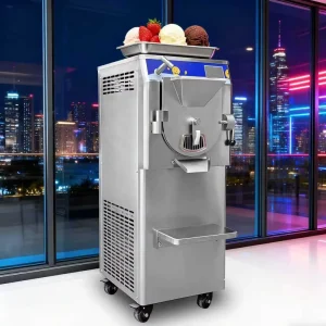 Commercial Italian 56L to 108L/H Hard Ice Cream Maker Machine for Yogurt Milk Chocolate and Water Ice Cream Syrup Raw Materials