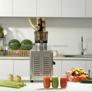 Commercial Juice Maker Cold Press Slow Extraction Juicer Machine Fine Separation of Juice and Pomace Residue