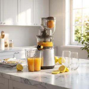 Commercial Juicer Machine Stainless Steel 3 in 1 Orange Lemon Juicer Extractor Machine for Cafe Home Use