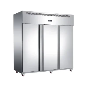 Commercial Kitchen Cabinet Freezer Vertical Upright Stainless Steel CE Certified Single Temperature Digital Display High