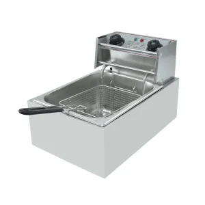 Commercial Kitchen Electric Ventless Digital Deep Fat Fryer Machine