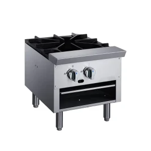Commercial Kitchen Single Head Stainless Steel Soup Boiler 2 Burner Hot Plates