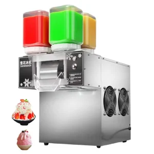 Commercial Korean Kakigori Mesin Es Bingsoo Snow Snowflake Flake Cream Crusher Maker Shaved Ice Shaver Bingsu Making Machine