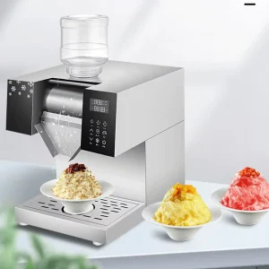 Commercial Korean Kakigori Mesin Es Bingsoo Snowflake Flake Cream Crusher Maker Shaved Ice Shaver Bingsu Making Machine
