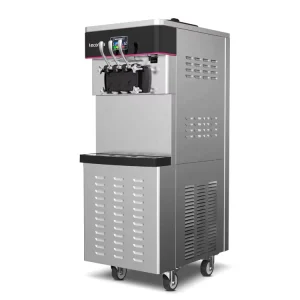 Commercial Large Capacity 48L Three Flavor 7 Days No Cleaning Precooling Soft Ice Cream Maker Machine