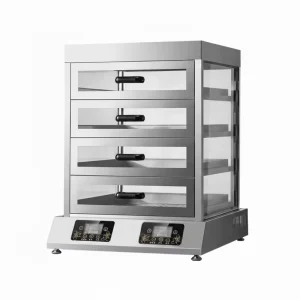 Commercial Large Capacity Automatic Stainless Steel Steamer Machine for Steaming Bun Baozi Electric Powered for Restaurants