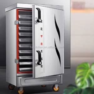 Commercial Large Food Steamer Cabinet Industrial Gas Electric Food Steamers and Food Rice Cake Steamer