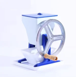 Commercial Manual Ice Crusher for Bars Japanese Style Hand-cranked Ice Crusher Ice Shaver Granulated Ice